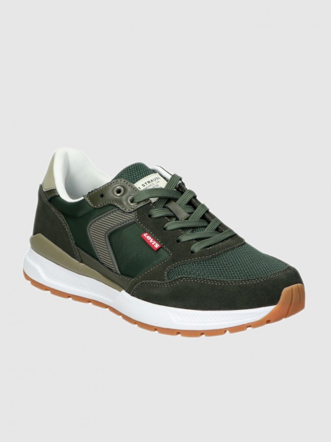 Sneakers Man Green Levis