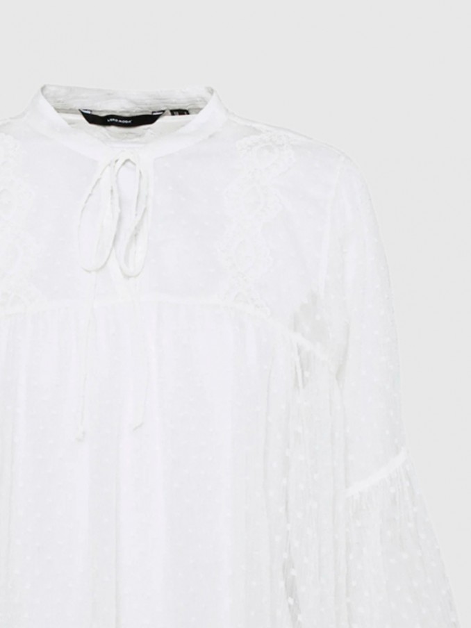 Blusa Mujer Blanco Vero Moda