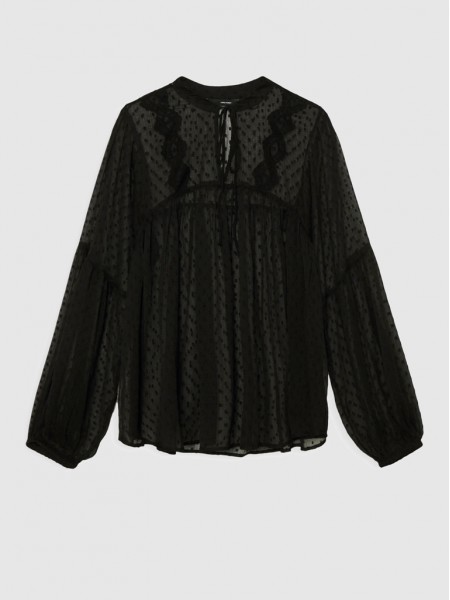 Blusa Mujer Negro Vero Moda