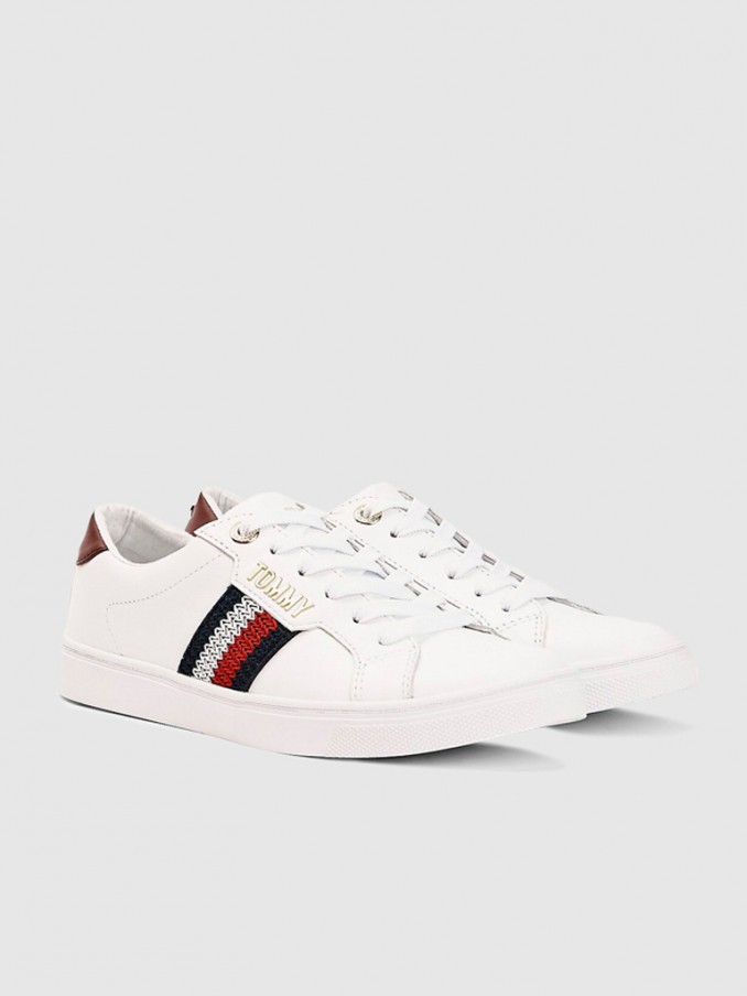 Tenis Mujer Blanco Tommy Jeans