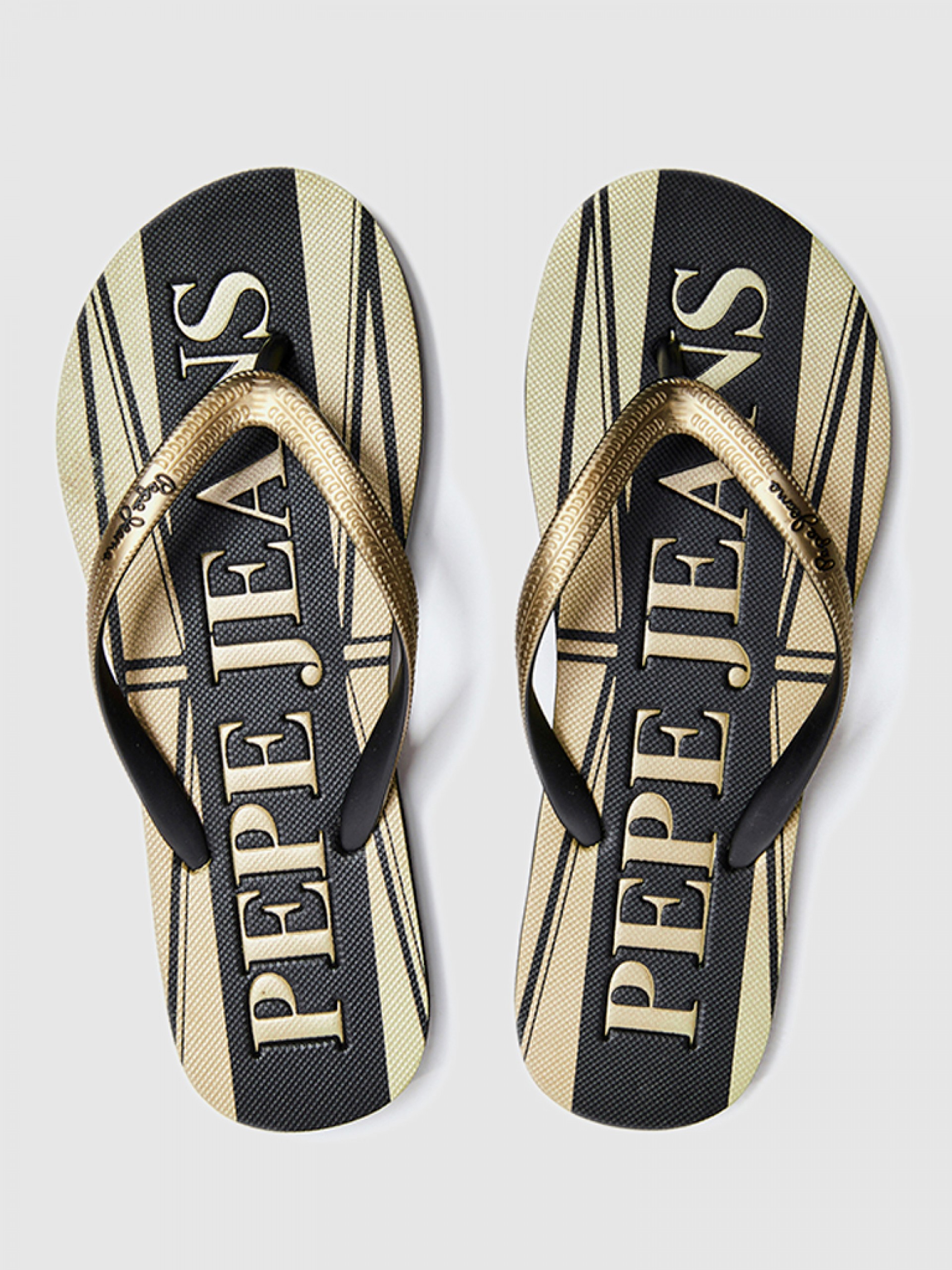 Flip Flops Woman Golden Pepe Jeans London