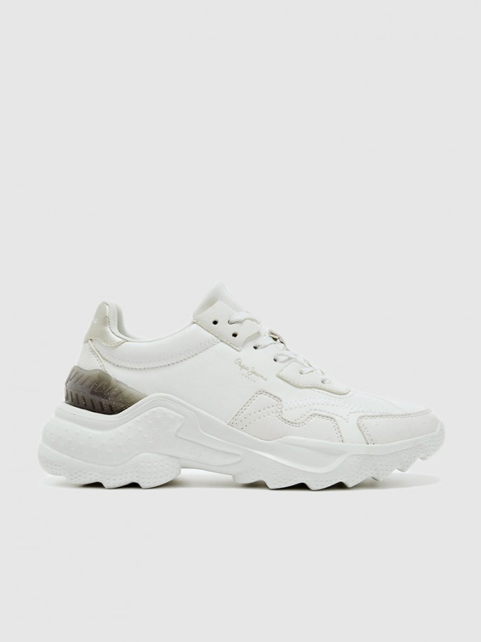 Tenis Mujer Blanco Pepe Jeans London