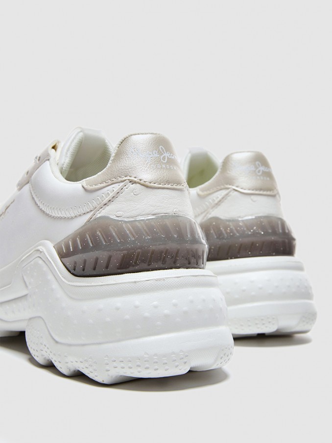 Tenis Mujer Blanco Pepe Jeans London