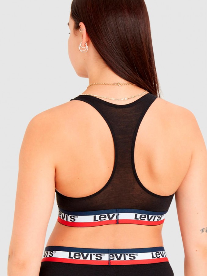 Blusa Mujer Negro Levis