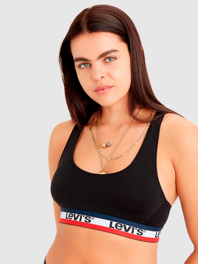 Blusa Mujer Negro Levis