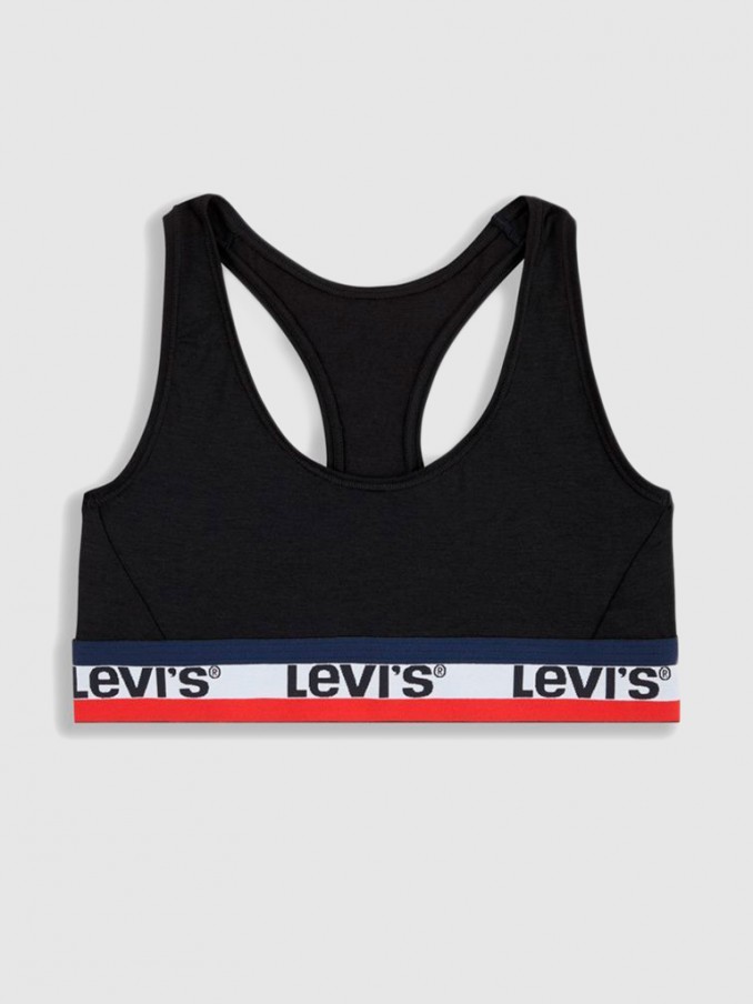 Blusa Mujer Negro Levis