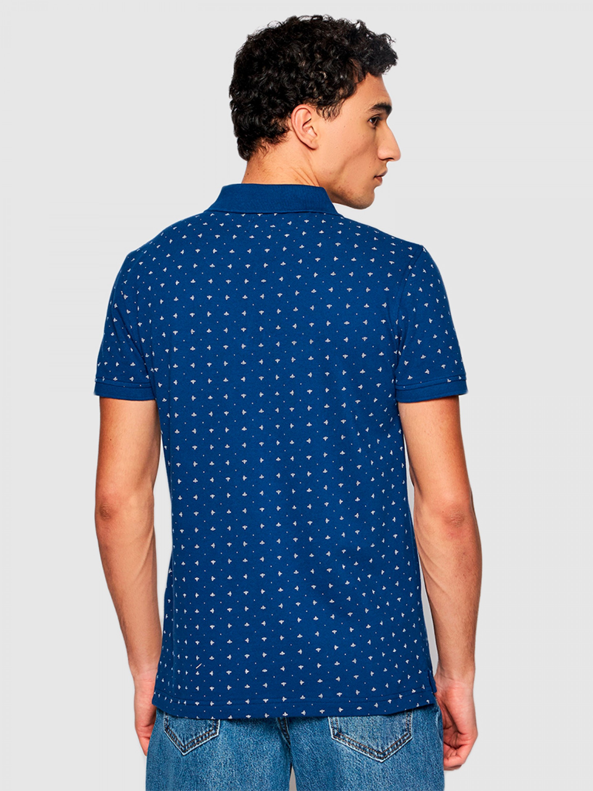 Polo Hombre Azul Marino Levis