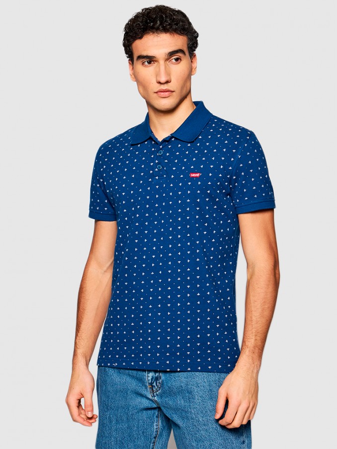 Polo Hombre Azul Marino Levis