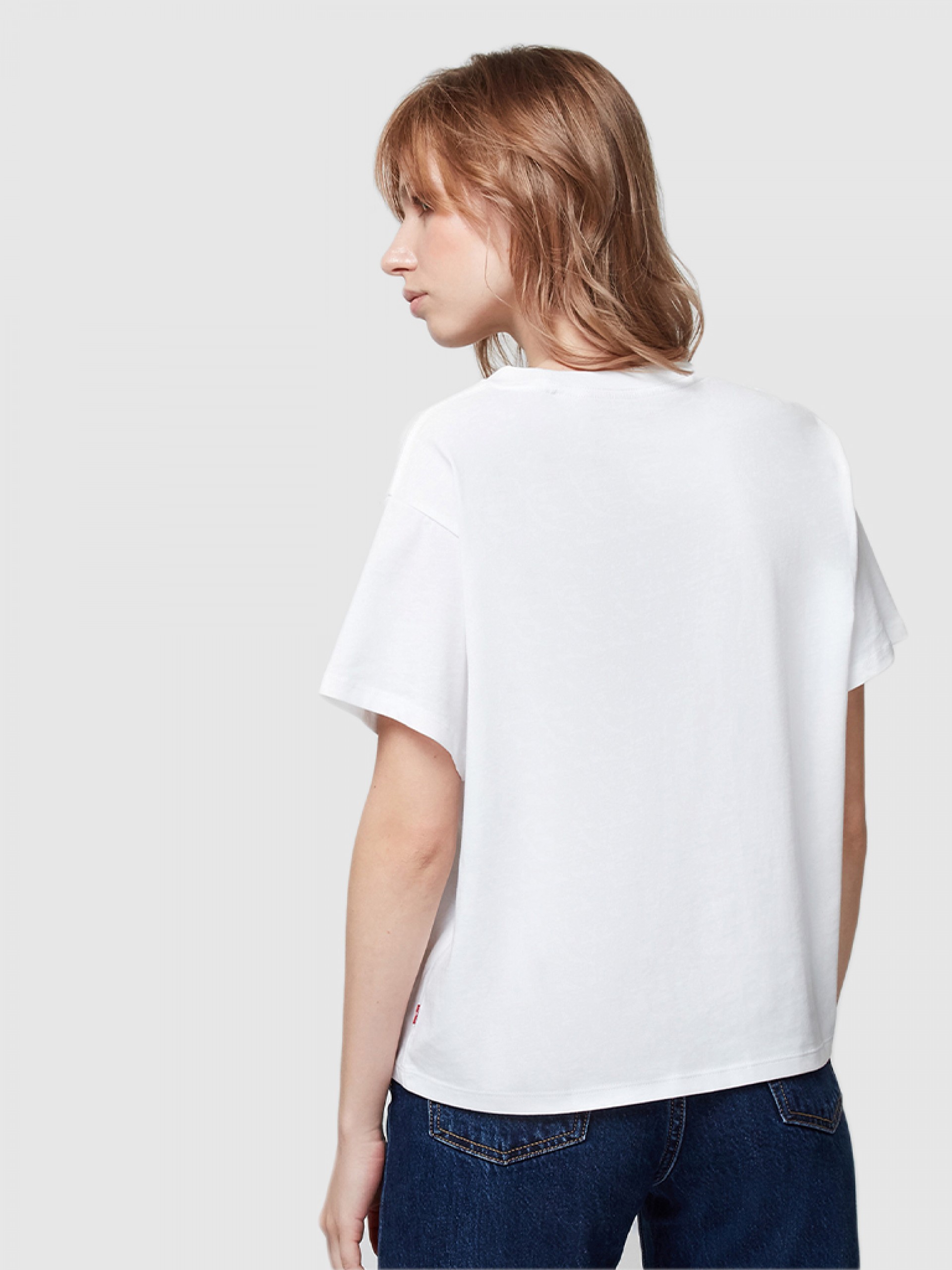 Camiseta Mujer Blanco Levis