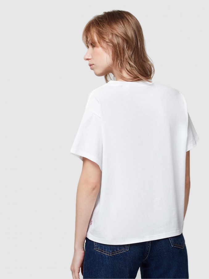 Camiseta Mujer Blanco Levis