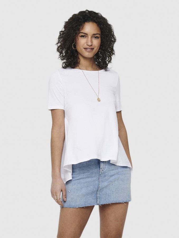 T-Shirt Woman White Only