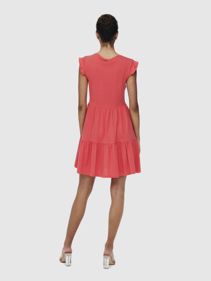 Vestido Mujer Coral Only