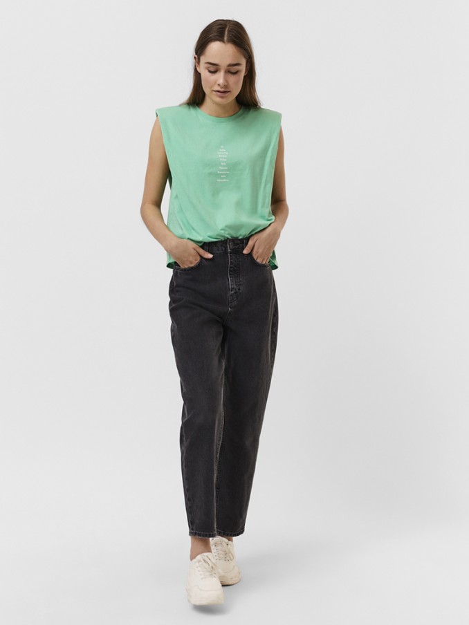 Camiseta Mujer Verde Vero Moda