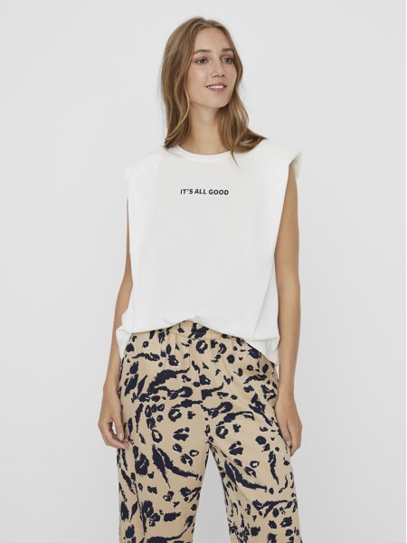 T-Shirt Mulher Hollie Vero Moda