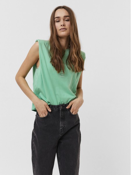 Camiseta Mujer Verde Vero Moda