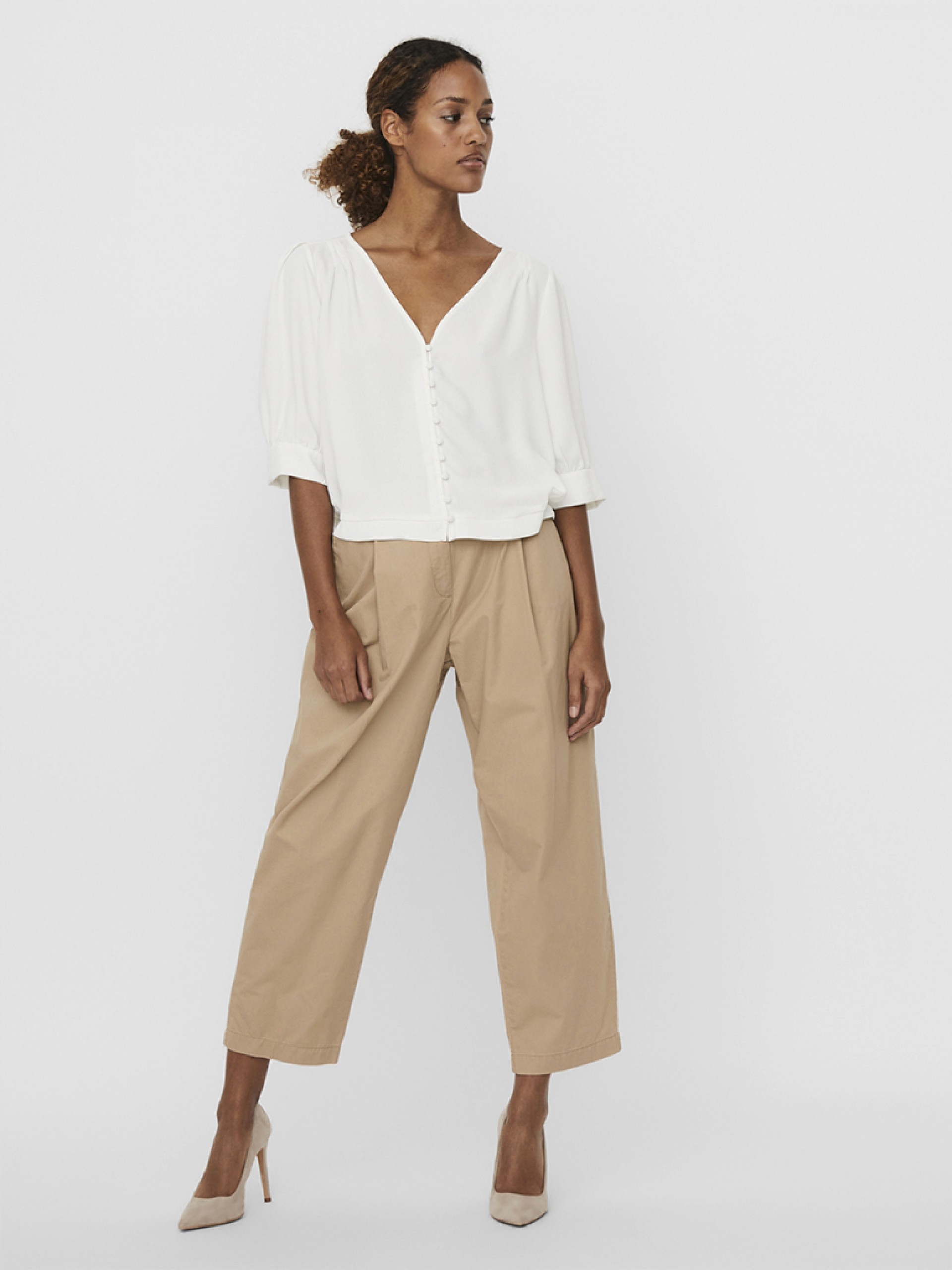Shirt Woman White Vero Moda