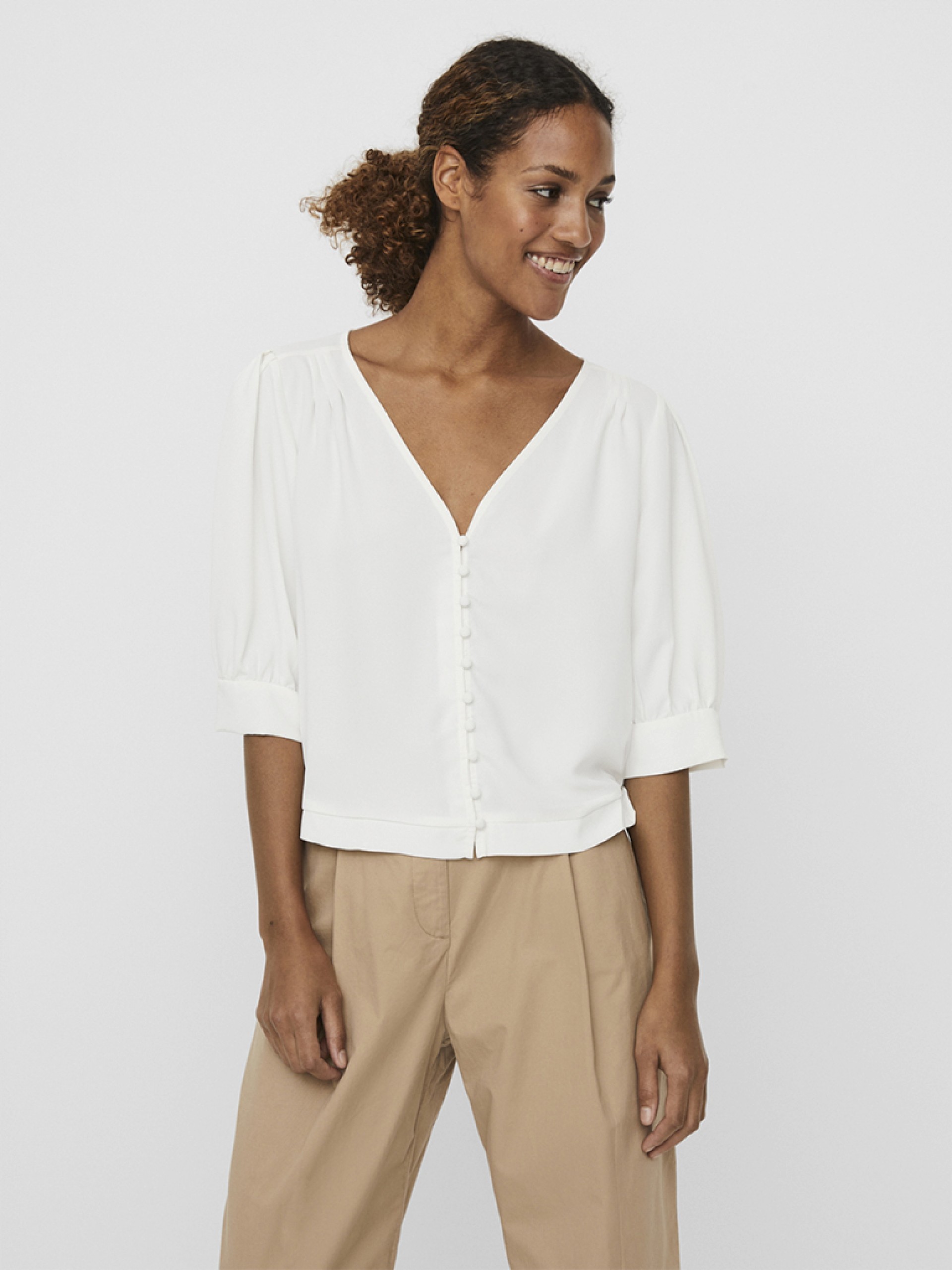 Shirt Woman White Vero Moda