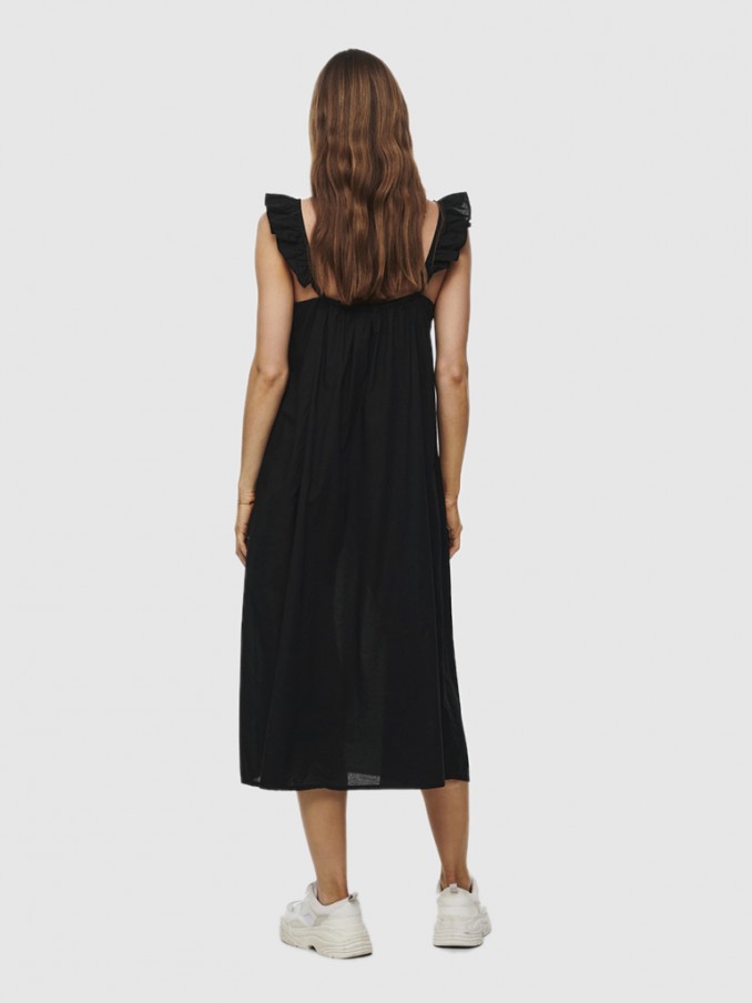 Vestido Mujer Negro Only