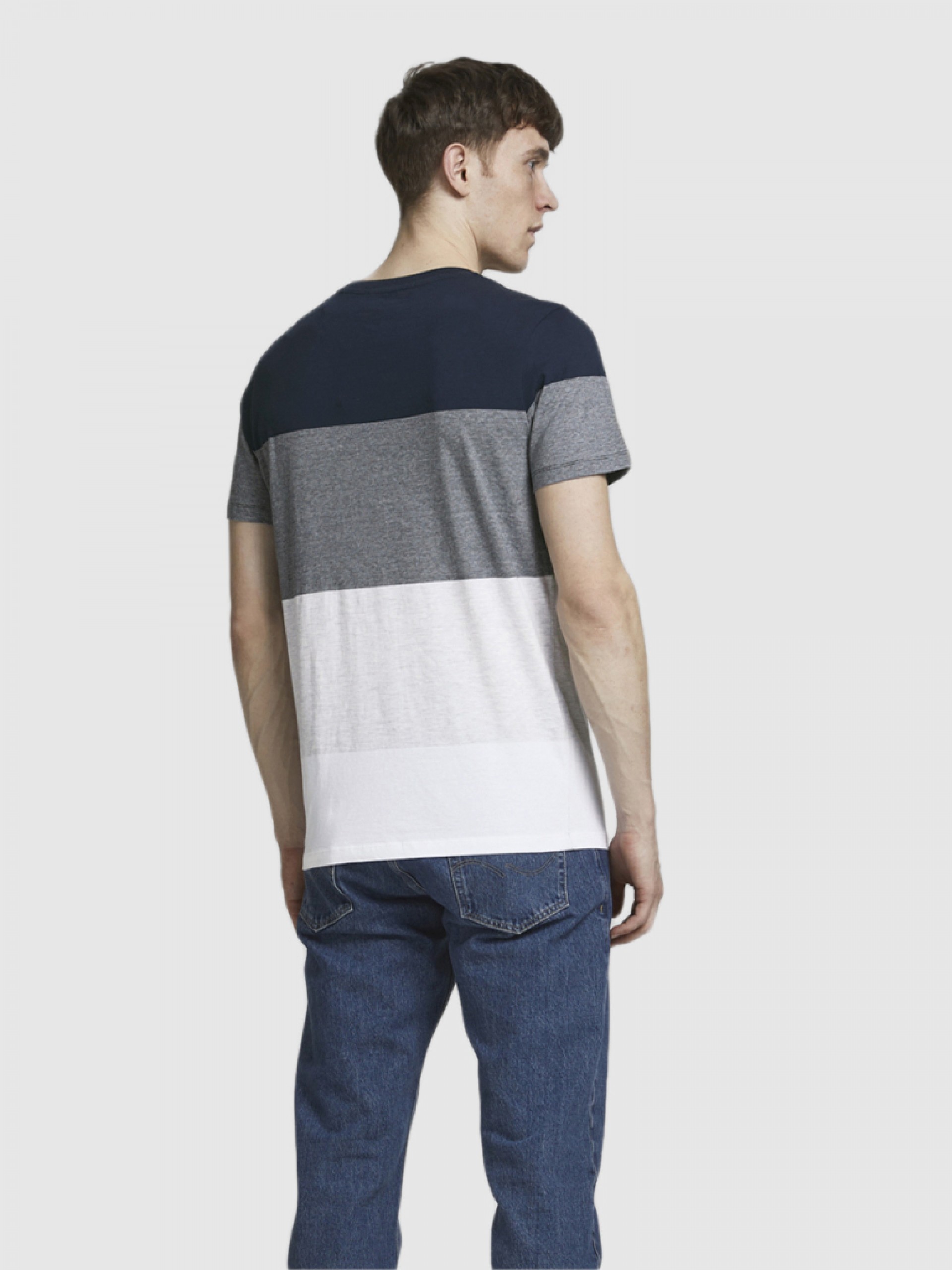 T-Shirt Man Navy Blue Jack & Jones