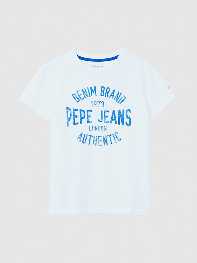 Camiseta Niño Blanco Pepe Jeans London