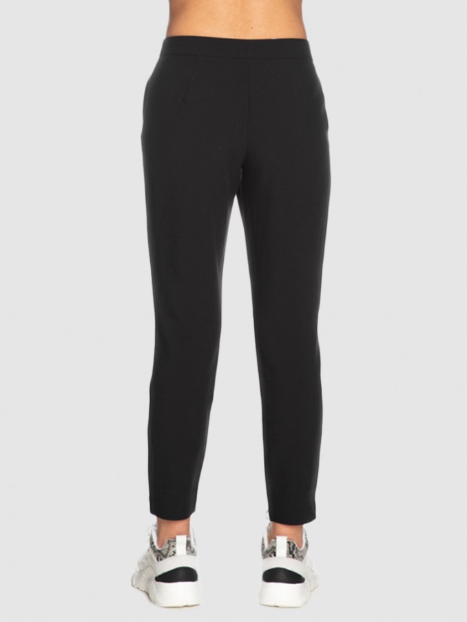 Pantalones Mujer Negro Only