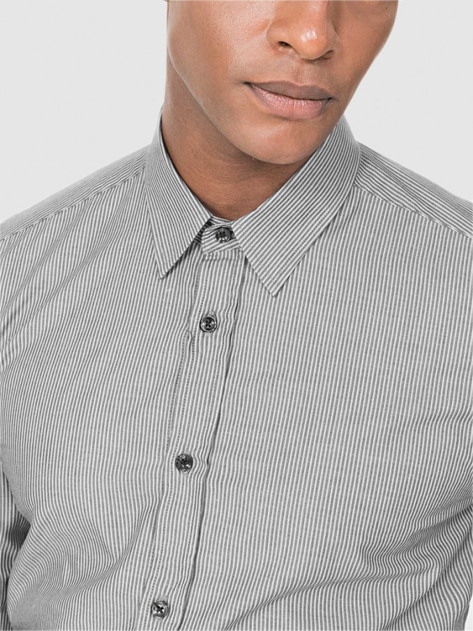 Camisa Hombre Gris Antony Morato