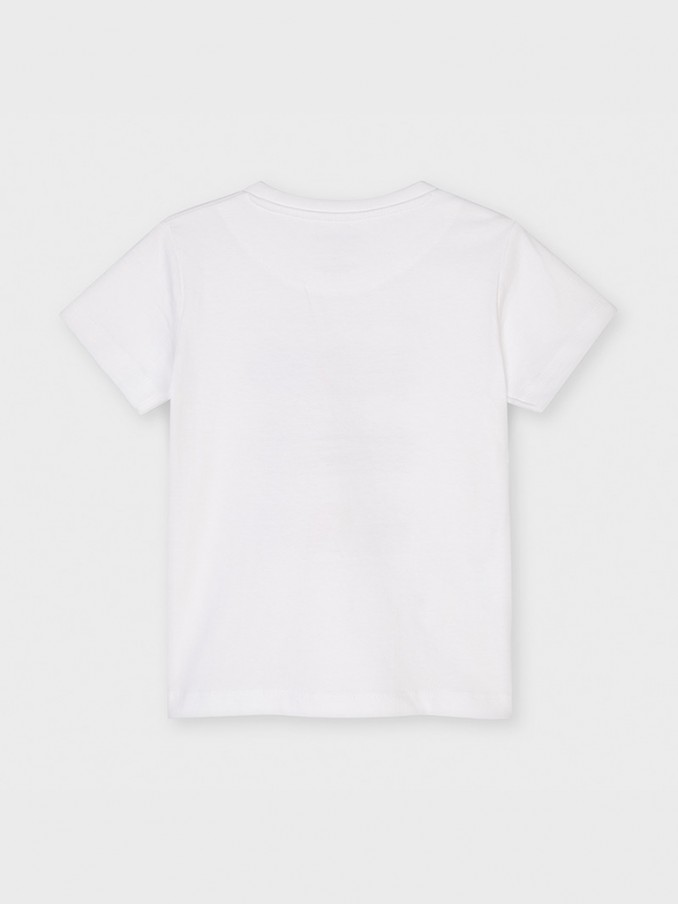 Camiseta Ni�o Blanco Mayoral