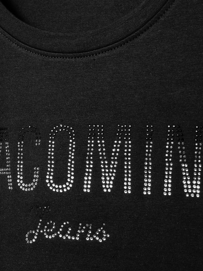 T-Shirt Woman Black Fracomina
