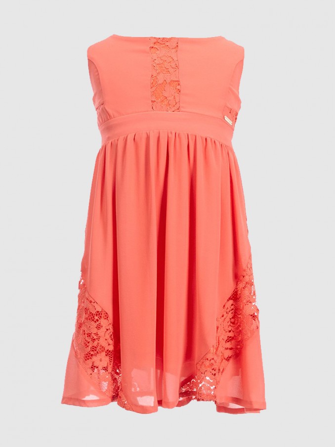 Dress Girl Coral Guess