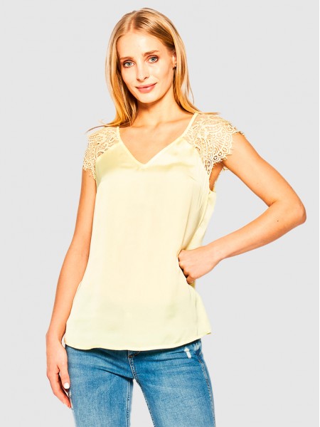 Top Mulher Ilia Guess