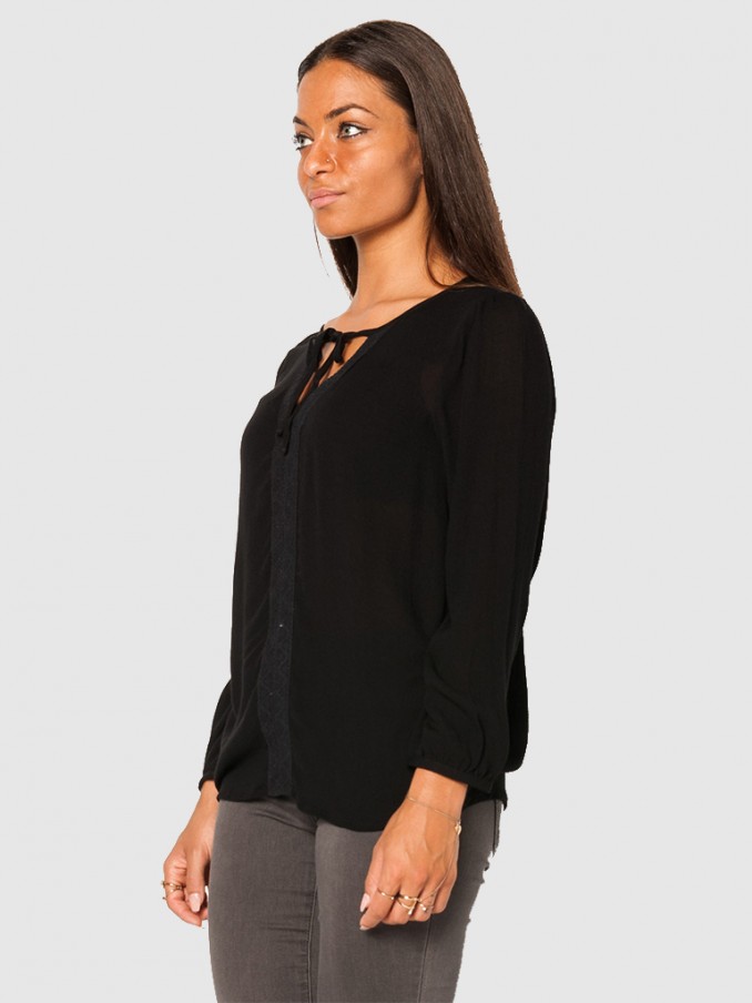 Shirt Woman Black Jacqueline de Yong