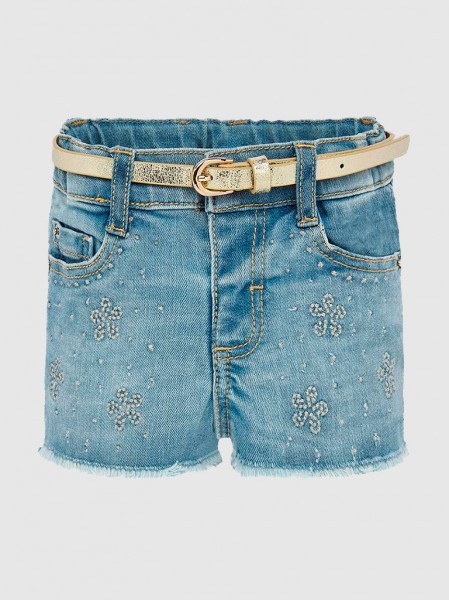 Shorts Baby Girl Jeans Mayoral
