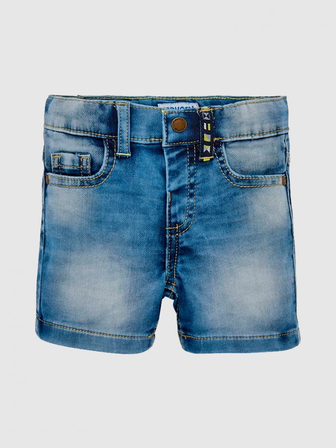 Bermuda Ganga Soft Denim Beb Menino Mayoral