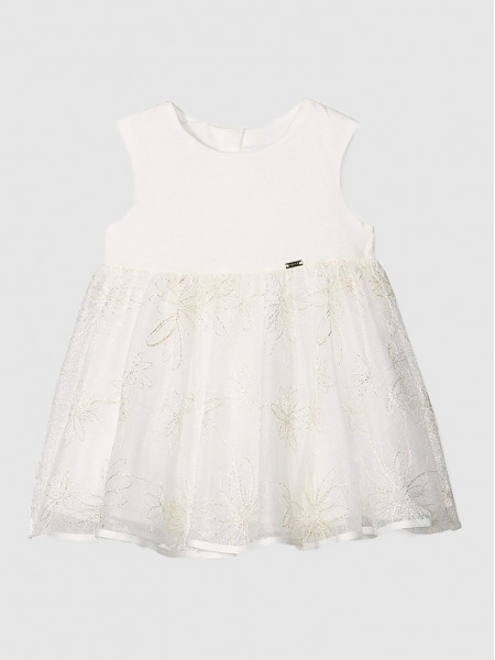 Dress Baby Girl Cream Mayoral