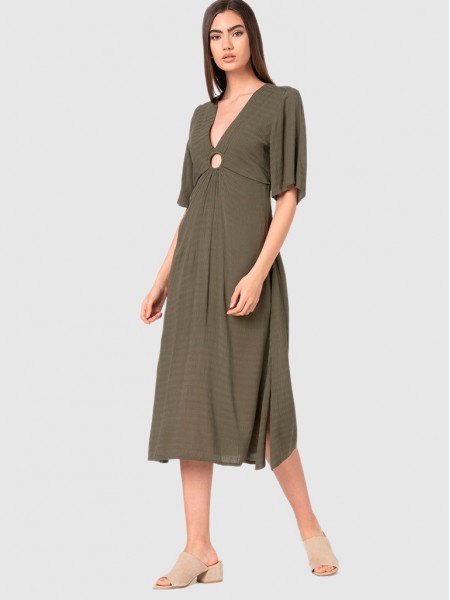 Vestido Mujer Verde Pepe Jeans London