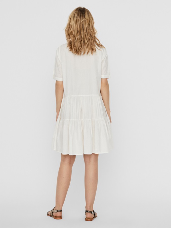Dress Woman White Vero Moda