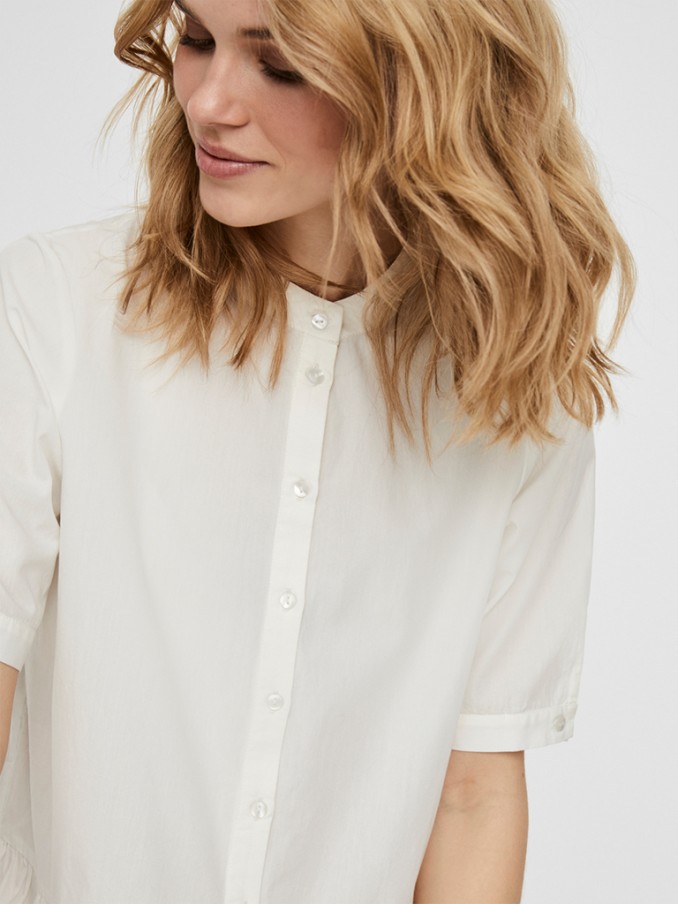 Dress Woman White Vero Moda