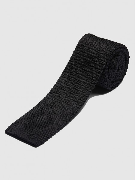 Necktie Man Black Selected