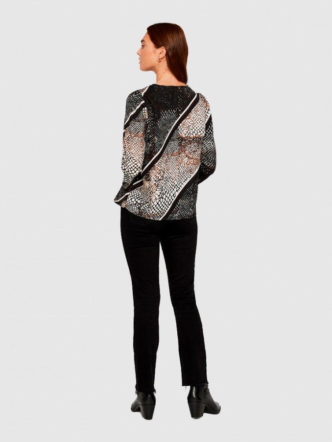 Shirt Woman Black Vero Moda