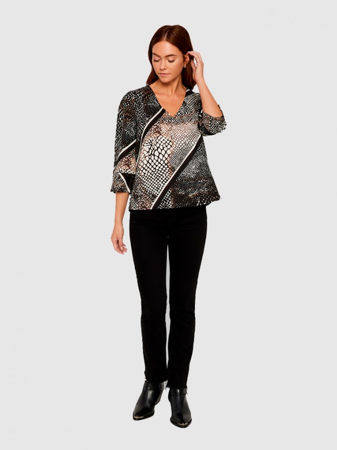 Shirt Woman Black Vero Moda