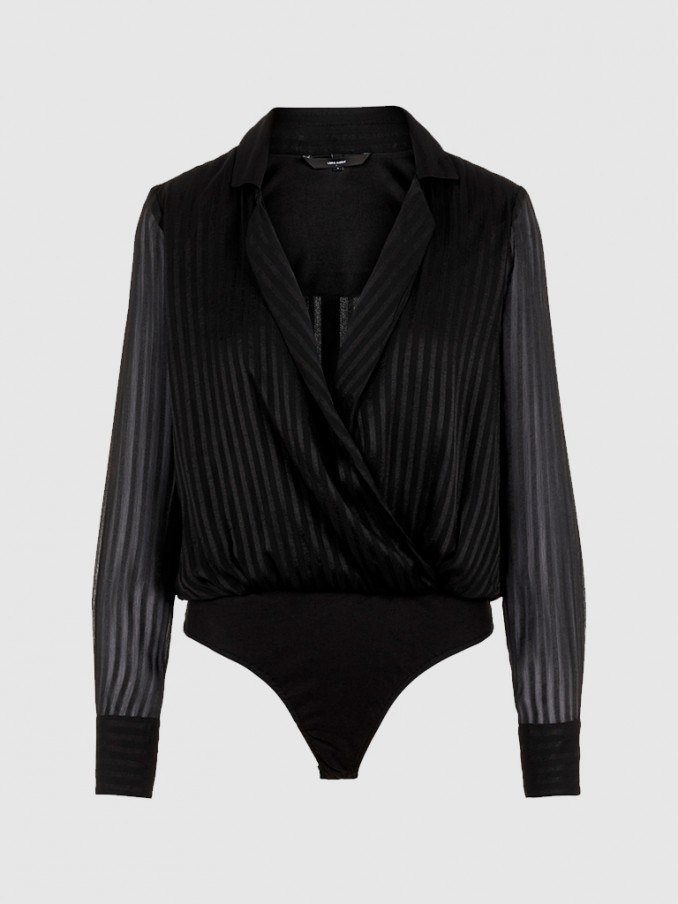 Body Mujer Negro Vero Moda