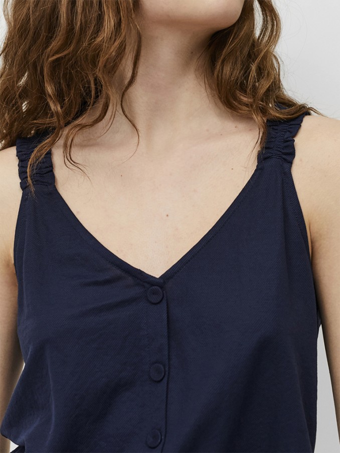 Shirt Woman Navy Blue Vero Moda
