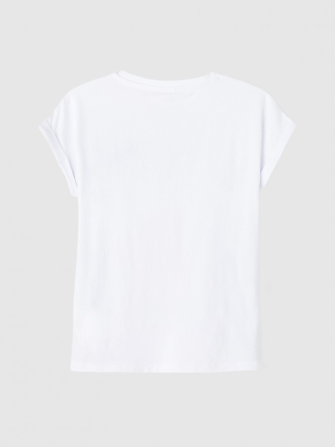 Camiseta Niña Blanco Name It