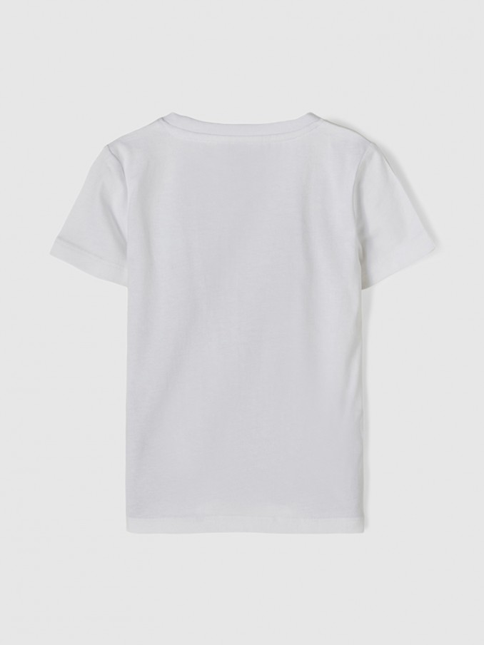 Camiseta Niño Blanco Name It