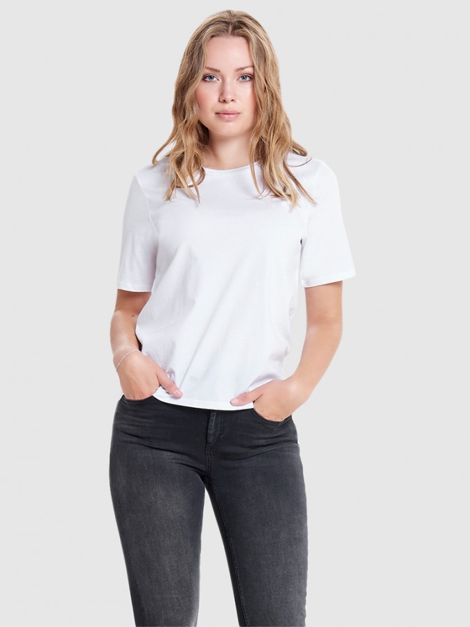 T-Shirt Woman White Only