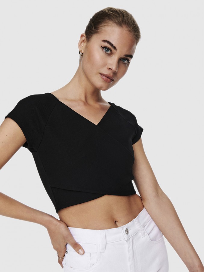 Blusa Mujer Negro Only