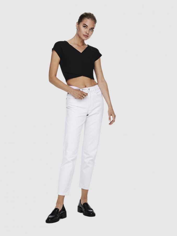 Blusa Mujer Negro Only