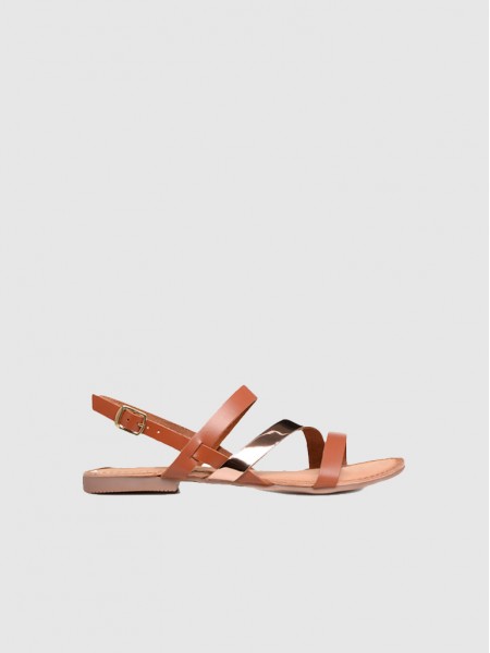 Sandals Woman Brown Gioseppo