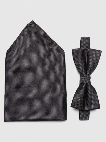 Necktie Man Dark Grey Selected