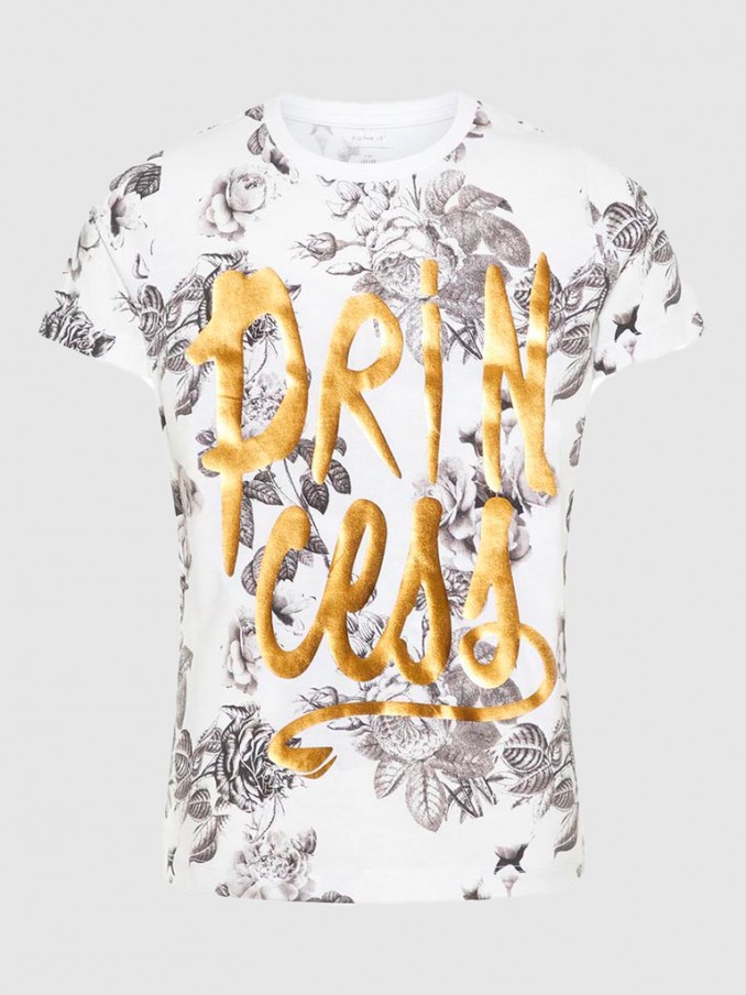 T-Shirt Girl Cream Name It
